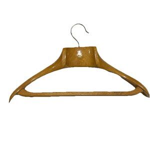 Fratelli Reguitti Brooks Brothers Suit Hanger Italy Wood Dovetail FR Logo MCM